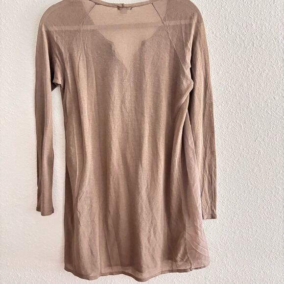 Transit Par-Such Taupe Viscose Knit Dress Made in Italy size 3 Medium - Picture 4 of 5